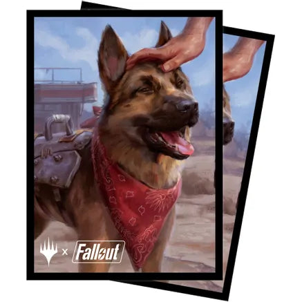 Fallout Dogmeat, Ever Loyal Standard Deck Protector sleeves for Magic (100-pack) - Ultra Pro Card Sleeves