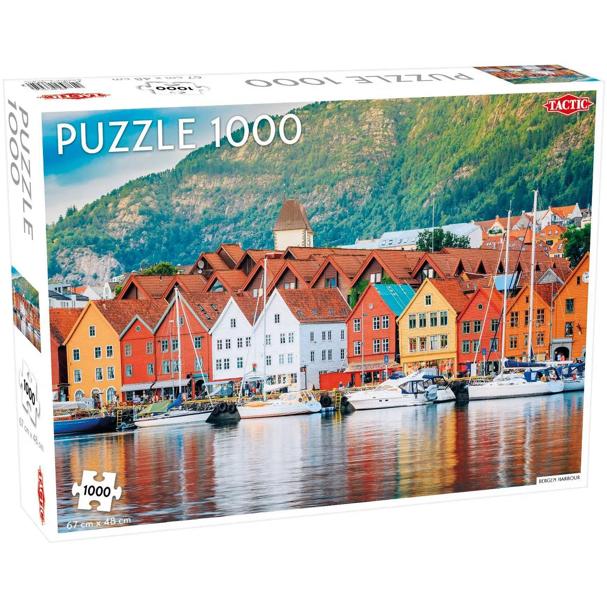 Bergen Harbor, Norway Jigsaw Puzzle - 1000pc