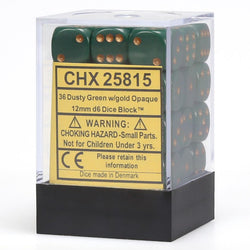 Opaque: 12mm D6 (36)