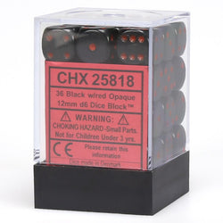 Opaque: 12mm D6 (36)