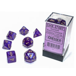Borealis Luminary 7-Set Cube Royal Purple Gold