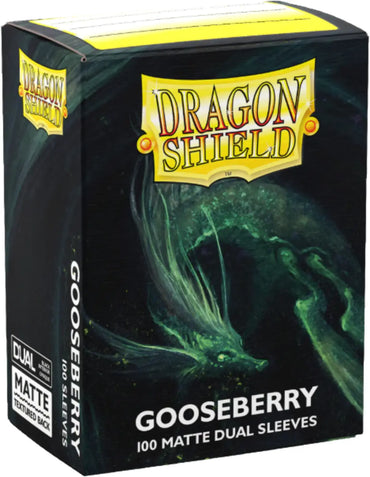 Dragon Shield Sleeves Matte Dual Gooseberry