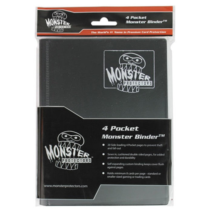 Monster: Matte Black 4 Pocket