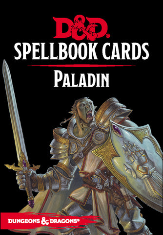 Dungeons & Dragons RPG: Spellbook Cards - Paladin Deck (69 cards)