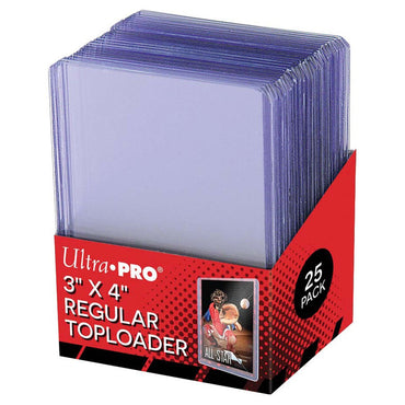 Toploader: 3x4 Clear Regular (25)