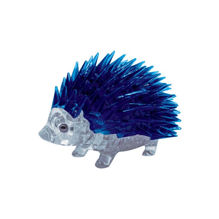 Puzzle: 3D Crystal: Hedgehog (Blue)
