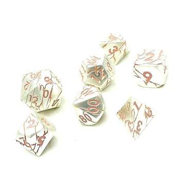 Cracked Silver/Pale Pink
