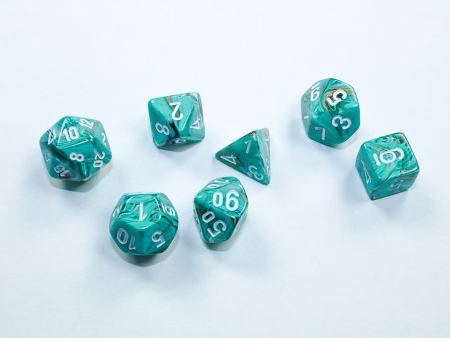 Mini-Polyhedral Oxi-Copper/white 7-Die Set