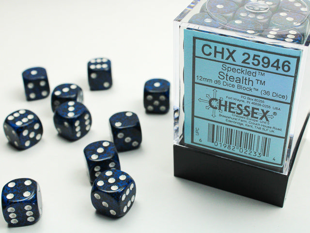 Stealth 12mm D6 Block (36)
