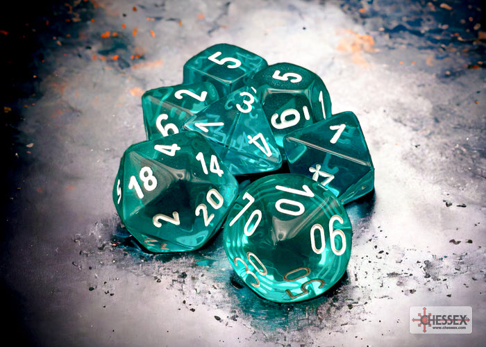 Poly Teal/White (7)