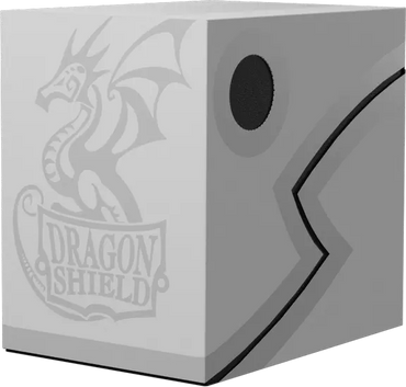 Dragon Shield Double Deck Shell Deck Box Black/White