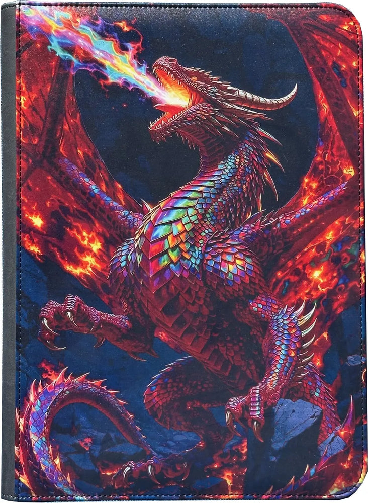 Chromatic Stormdrake Maggot Labs™ 9-Pocket Zippered Binder