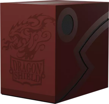 Dragon Shield Double Deck Shell Deck Box Black/Red