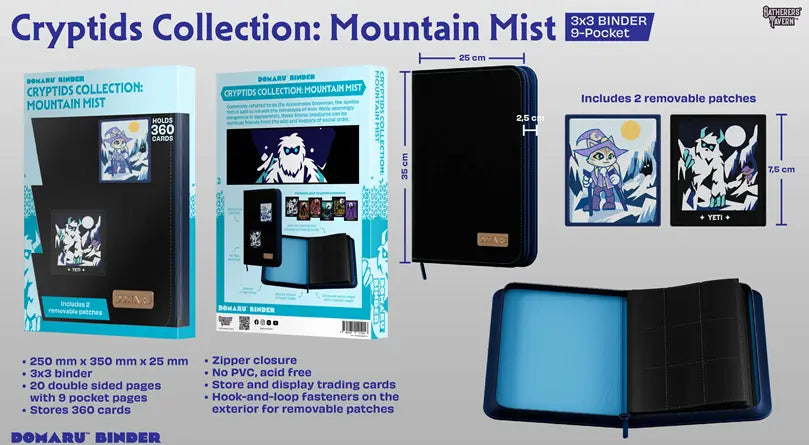 Gatherers' Tavern 9 PKT Domaru Binder Cryptide Collection - Mountain Mist