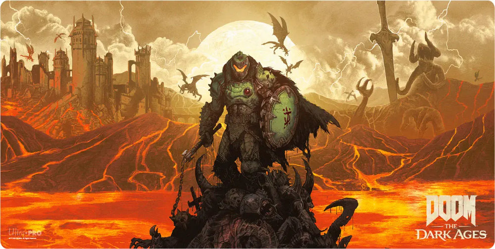 Ultra PRO DOOM Extended Size Play Mat Bethesda 2