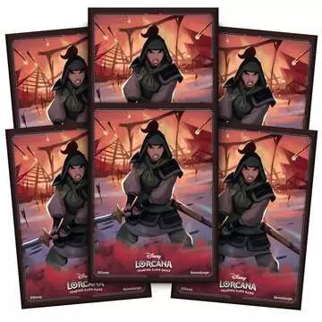 Disney Lorcana TCG: Rise of the Floodborn Card Sleeves - Mulan