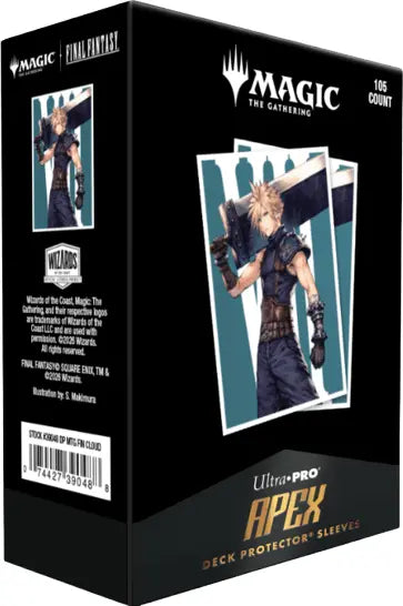 Ultra PRO MTG APEX Sleeves Final Fantasy Cloud Ex-SOLDIER