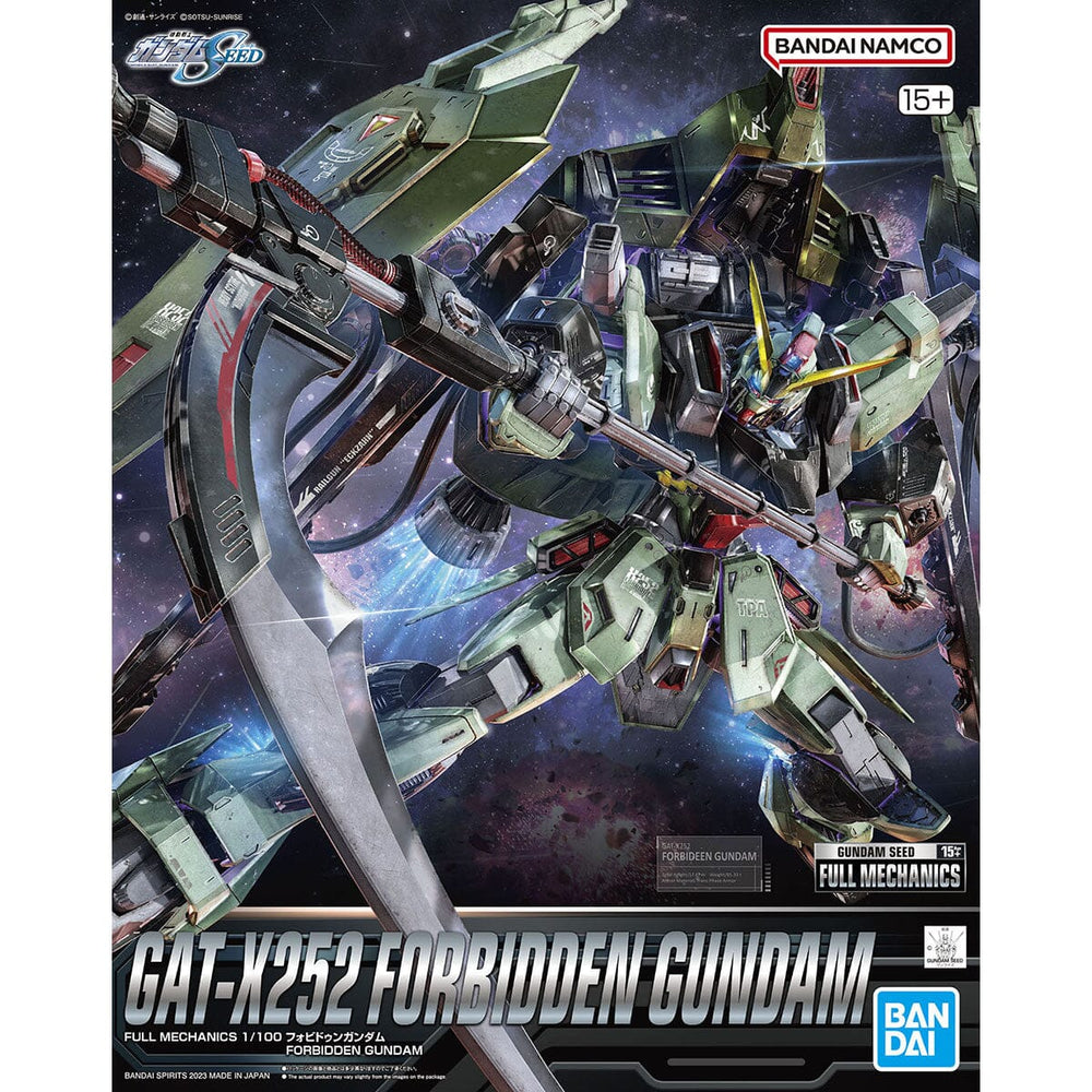 Gunpla: Full Mechanics 1/100 - Mobile Suit Gundam SEED #004 Forbidden Gundam
