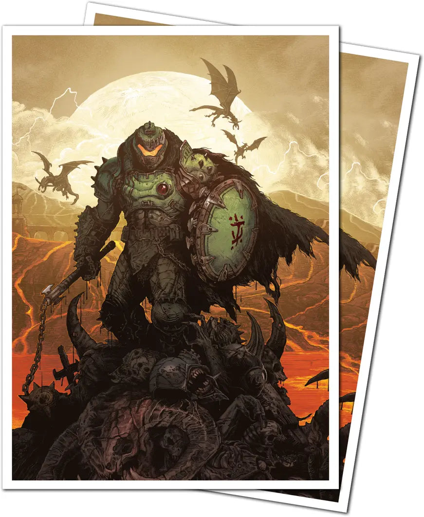 Ultra PRO DOOM Apex Sleeves Bethesda 2