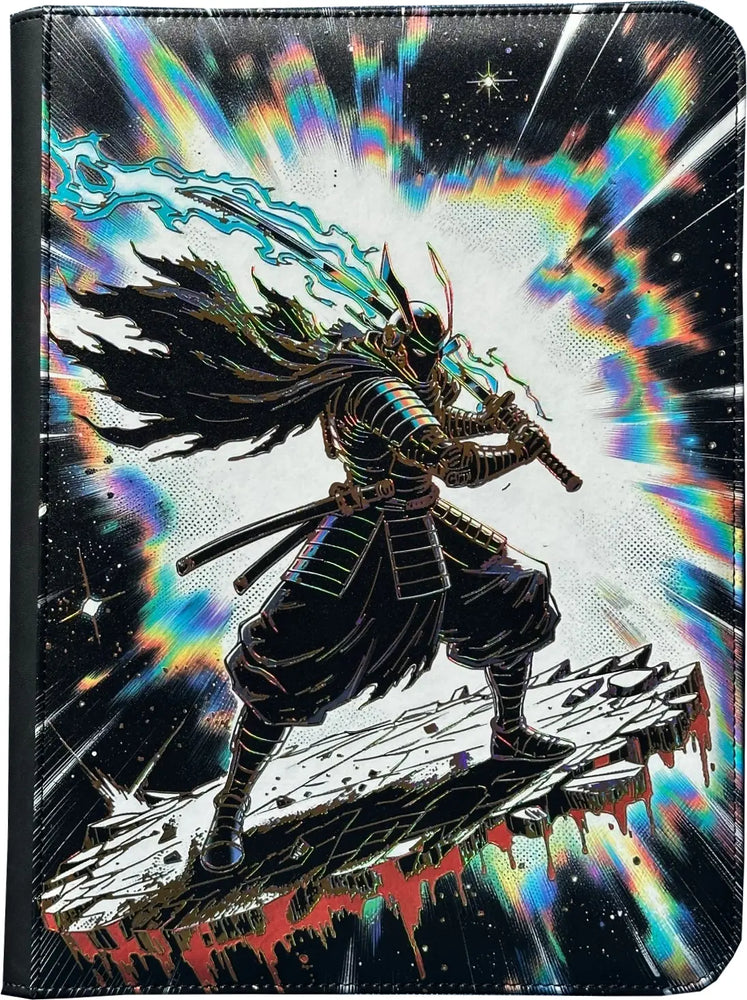 Nebula Ronin - The Void-Samurai Maggot Labs™ 9-Pocket Zippered Binder