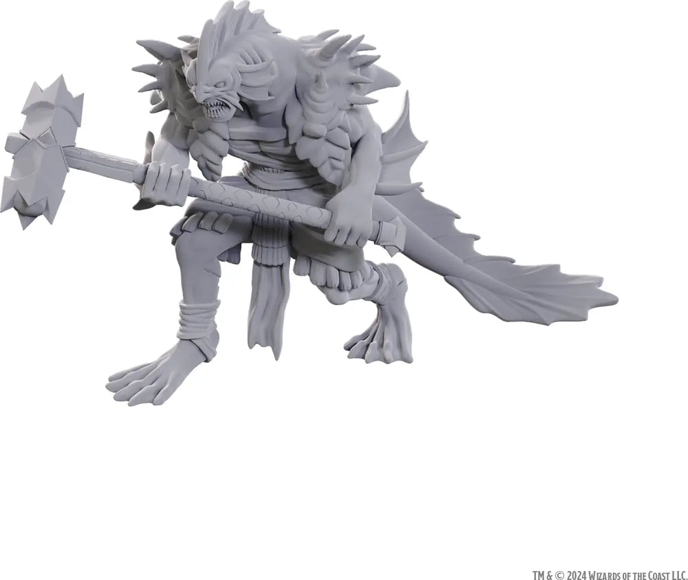 WizKids D&D Nolzur's Marvelous Miniatures: Sahuagin Coral Smasher