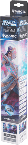 GAMEGEN!C Magic: The Gathering | Reality Fracture Shiny Playmat - Liliana, Devoted Healer/Liliana, Callous Necromancer