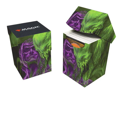 Duskmourn Tyvar, the Pummeler (Double Exposure Alt) 100+ Deck Box for Magic: The Gathering