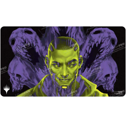 Duskmourn Kaito, Bane of Nightmares (Double Exposure Alt) Standard Gaming Playmat for Magic: The Gathering