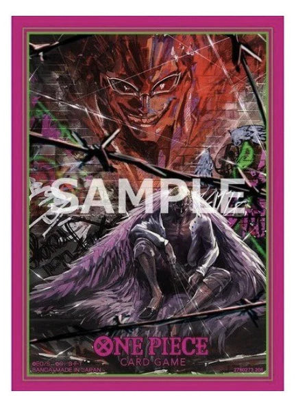 Bandai - Sleeves - One Piece Donquixote Doflamingo TCG+