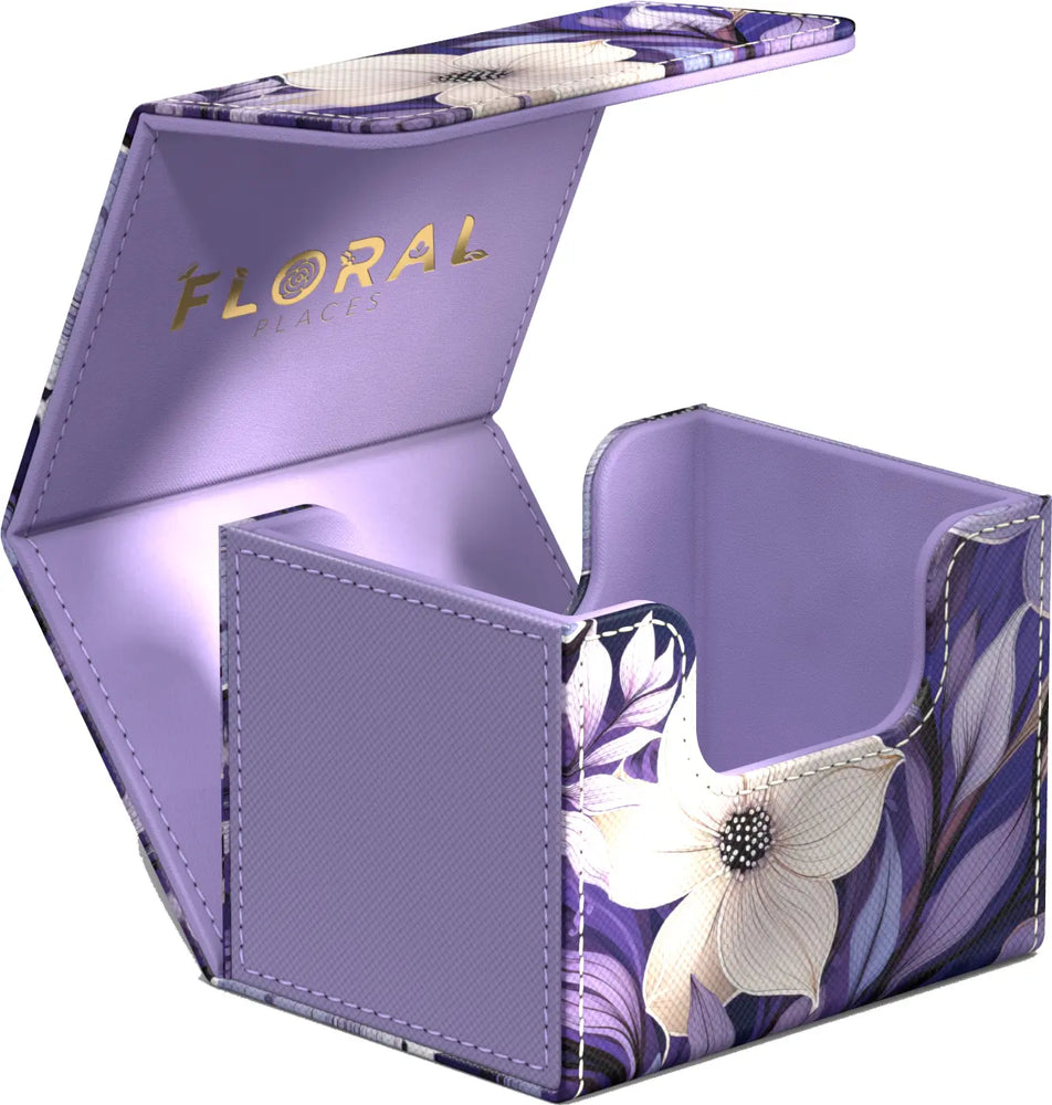 Ultimate Guard Deck Case Sidewinder Floral Places 100+ Moonlit Glen