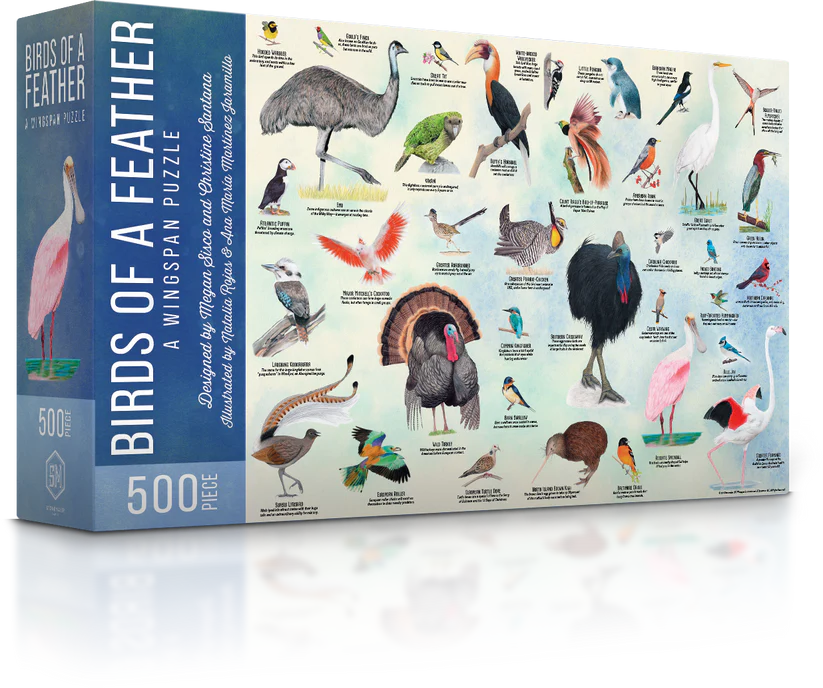 500-Piece Wingspan Puzzle