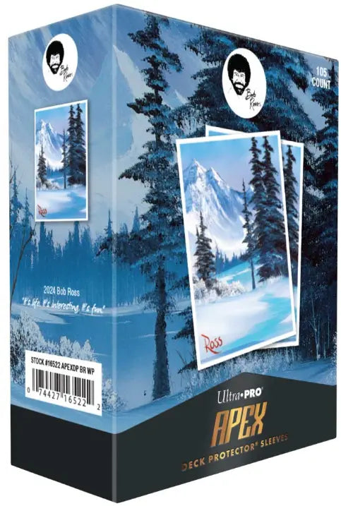 Ultra PRO Sleeves APEX Bob Ross Winter Paradise