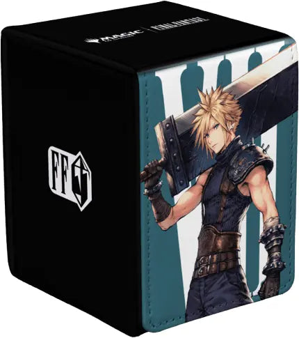 Ultra PRO MTG Alcove Flip Deck Box Final Fantasy Cloud Ex-SOLDIER