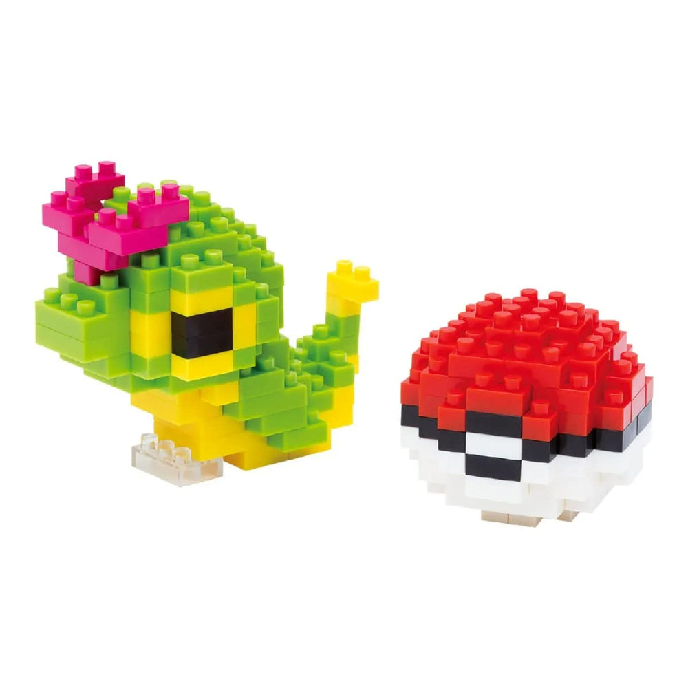 Nanoblock Pokemon Series: Caterpie & Poke Ball