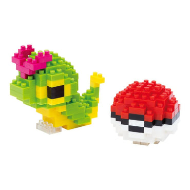 Nanoblock Pokemon Series: Caterpie & Poke Ball