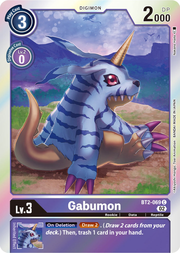 Gabumon [BT2-069] (Resurgence Booster Reprint) [Resurgence Booster]