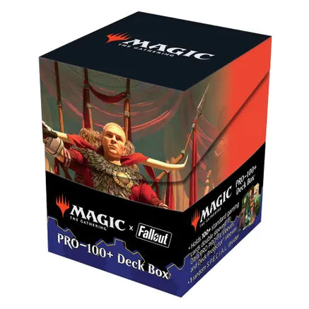 Fallout Caesar, Legion’s Emperor 100+ Deck Box for Magic: The Gathering - Ultra Pro Deck Boxes