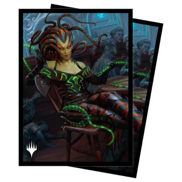 Outlaws of Thunder Junction Vraska, the Silencer Standard Deck Protector Sleeves for Magic (100-pack) - Ultra Pro Card Sleeves