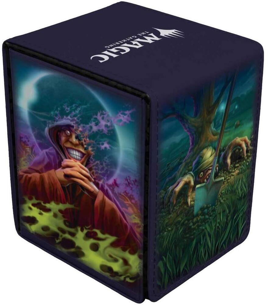 Duskmourn Exhume, Crypt Ghast / Damnation Alcove Flip Deck Box for Magic: The Gathering