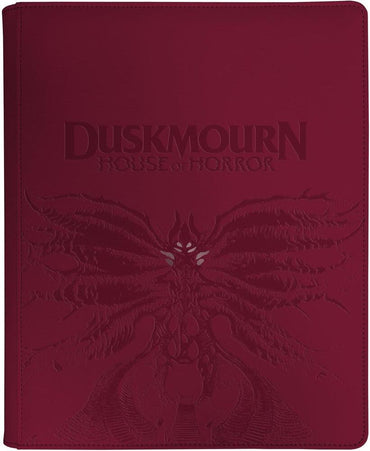 Duskmourn Set Symbol 9-Pocket Premium Zippered PRO-Binder for Magic: The Gathering - Ultra Pro Storage Albums