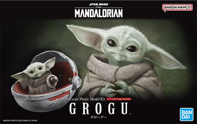 Gunpla: Star Wars Character 1/4 - The Mandolorian, Grogu