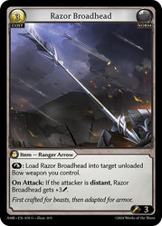 Razor Broadhead (070) [Mortal Ambition]