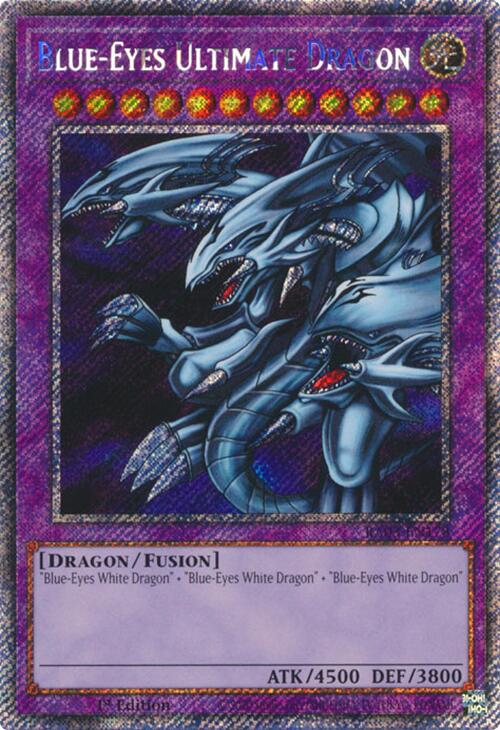 Blue-Eyes Ultimate Dragon (Platinum Secret Rare) [RA03-EN178] Platinum