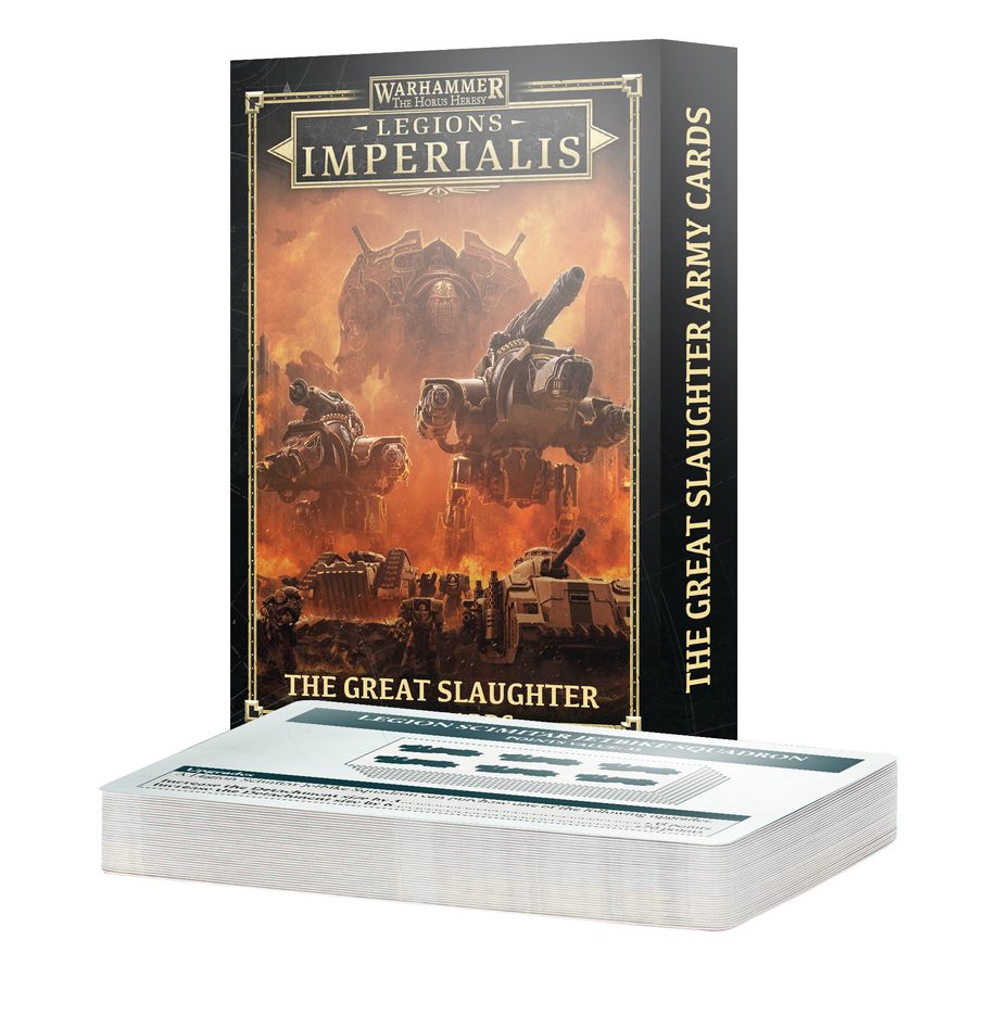 LEGIONS IMPERIALIS: THE GREAT SLAUGHTER ARMY CARDS