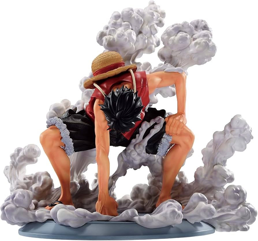 Bandai Spirits: Masterlise Ichibansho Figure - One Piece, Monkey D. Luffy Gear 2 (Road to King of the Pirates)
