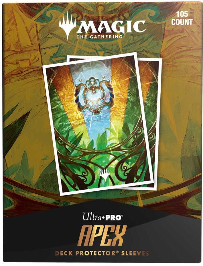 Aetherdrift - Serialized Card: The Aetherspark APEX Deck Protector Sleeves for Magic: The Gathering (105-pack) - Ultra Pro Card Sleeves
