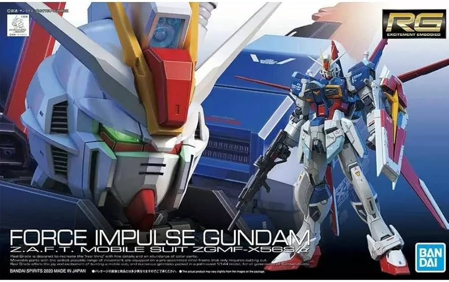 Gunpla: Real Grade 1/144 - GudamGundam SEED DESTINY, #33 Force Impulse Gundam
