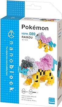 Nanoblock Pokemon Series: Raikou