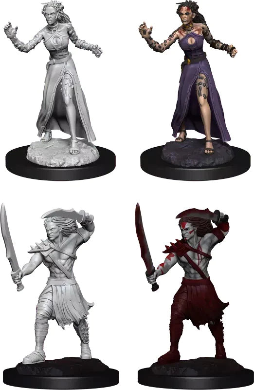 Magic Unpainted Miniatures: Vampire Lacerator & Vampire Hexmage