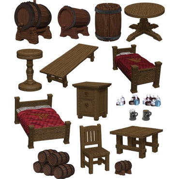 Dungeons & Dragons: Icons Of The Realms: The Yawning Portal Inn - Beds & Bottles